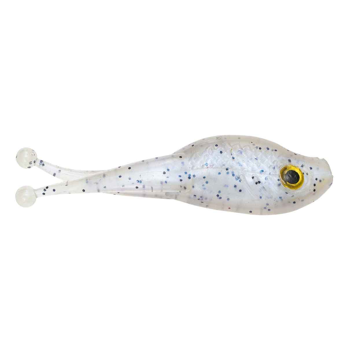 Mr. Crappie Scizzor Shad Body_Glimmer Blue