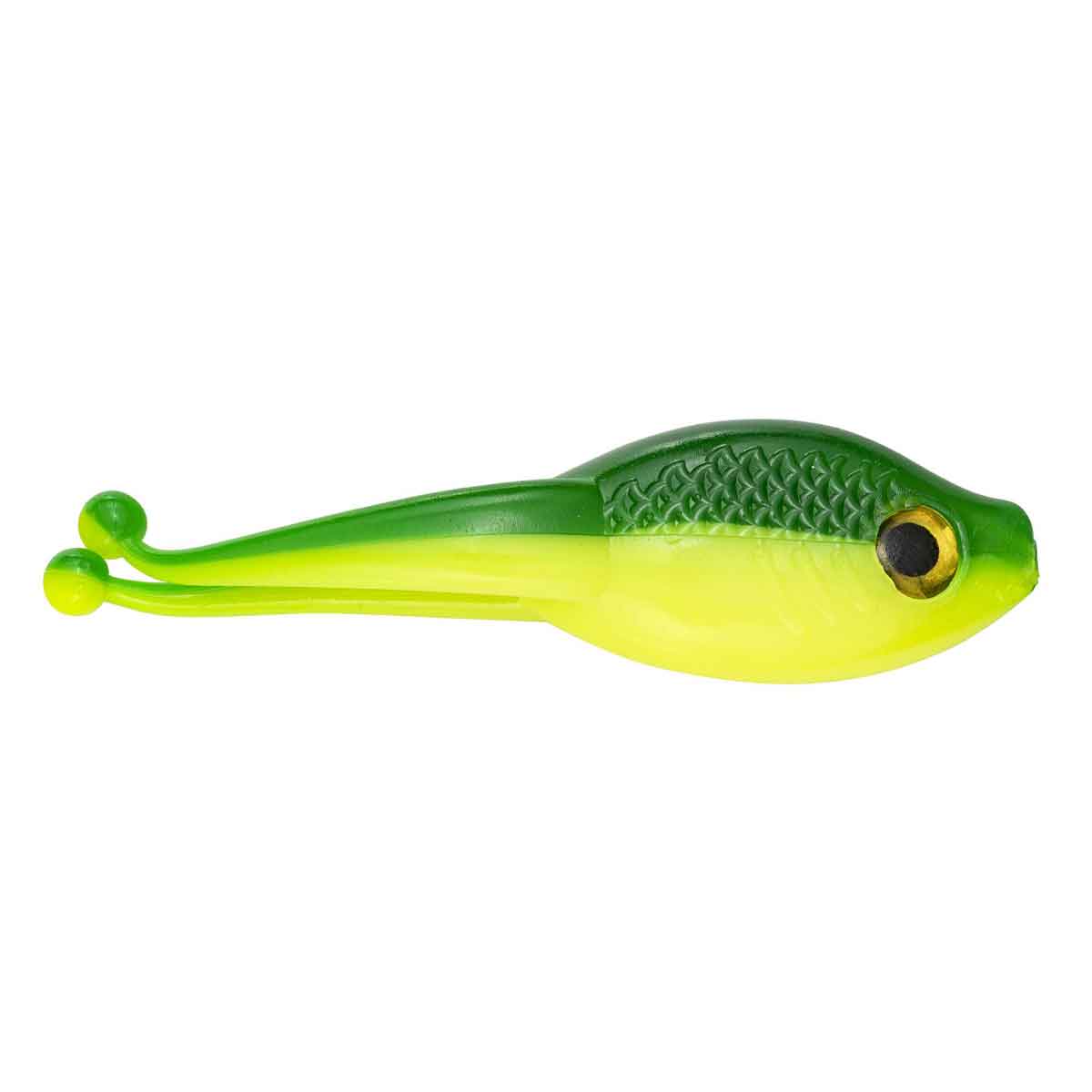 Mr. Crappie Scizzor Shad Body_Lime-A-Nator