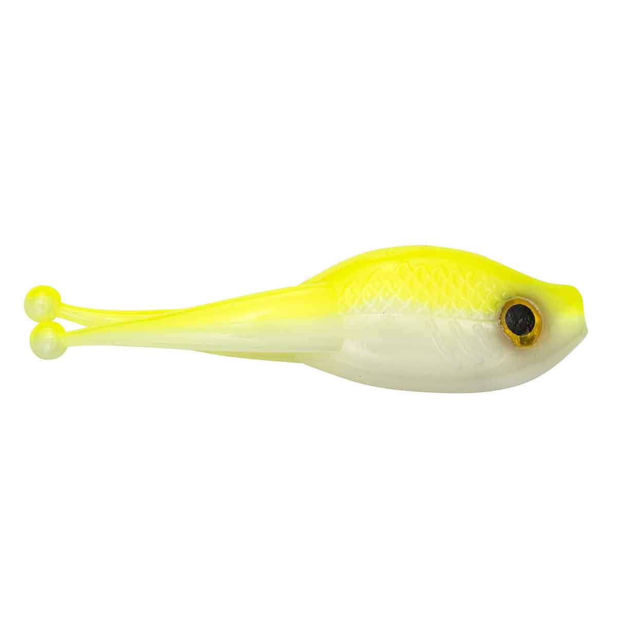 Mr. Crappie Scizzor Shad Body_Refrigerator White