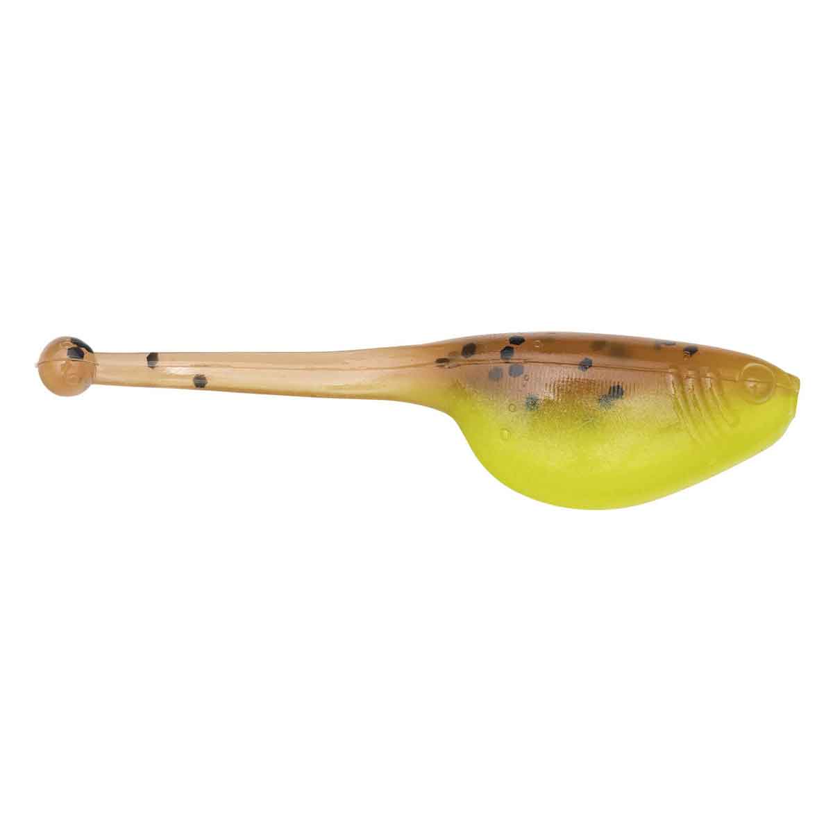 Mr. Crappie Shadpole Glow_Pumpkinsee/Chartreuse Glow*