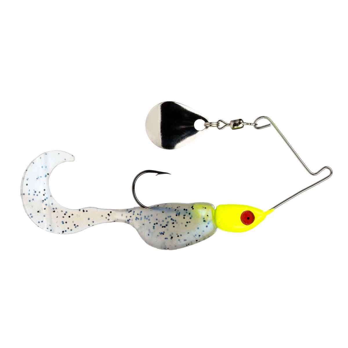 Mr. Crappie Spin Baby Spinnerbait_Glimmer Blue