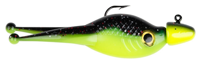 Mr. Crappie Scizzor Shad_Tuxedo Black