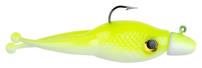 Mr. Crappie Scizzor Shad_Refrigerator White