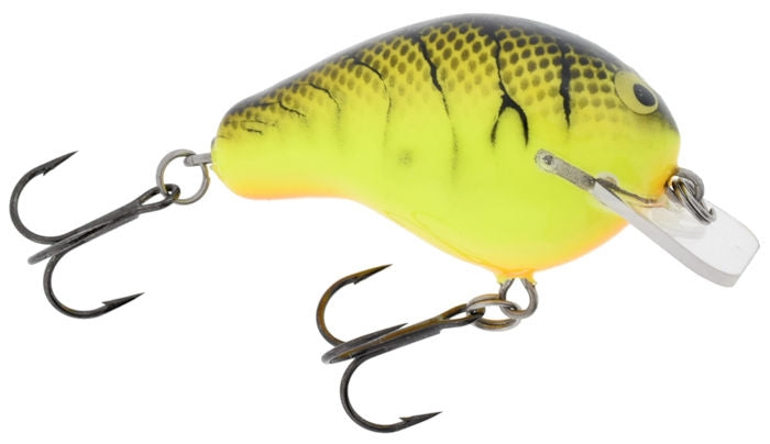 Old School Balsa Baits Squarebill 1 Brown Tiger