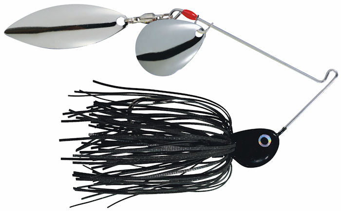 Potbelly Spinnerbait - Colorado/Willow Blade_Black