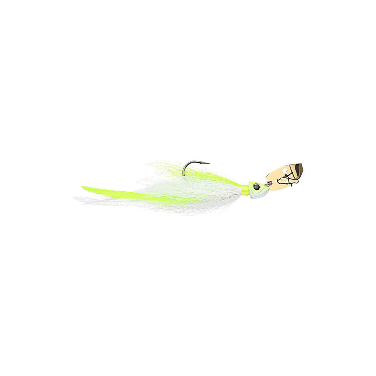 FX Shock Blade_Chartreuse White/Gold Blade