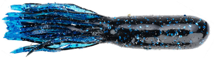 KVD Pro-Model Tube_Black Blue Flake/Blue Tail