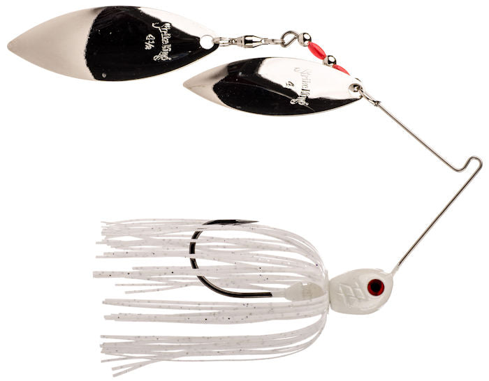 Premier Pro-Model Spinnerbait_Hot Solid White - Silver