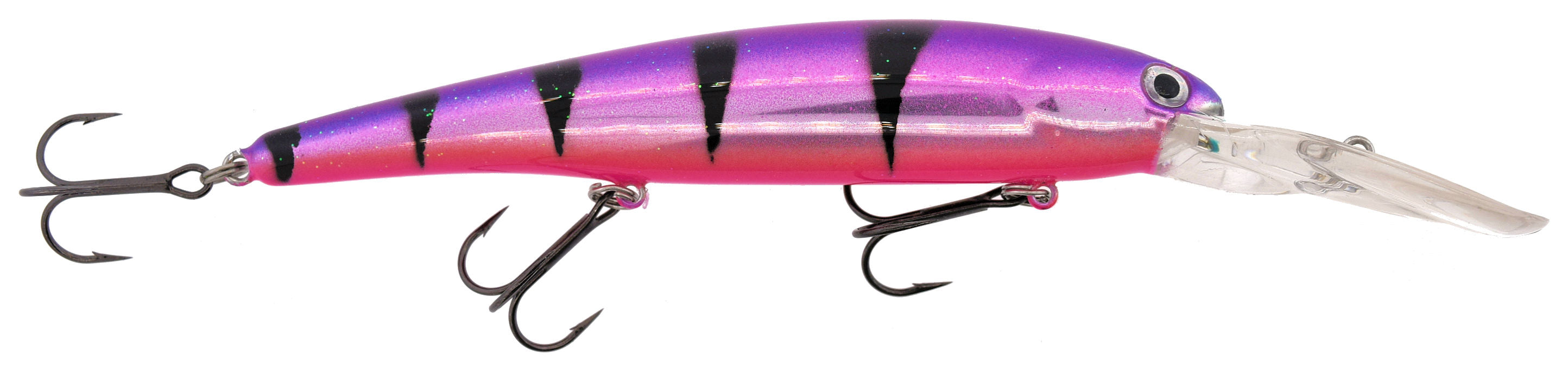 Custom Walleye Deep_Purple Chrome Perch