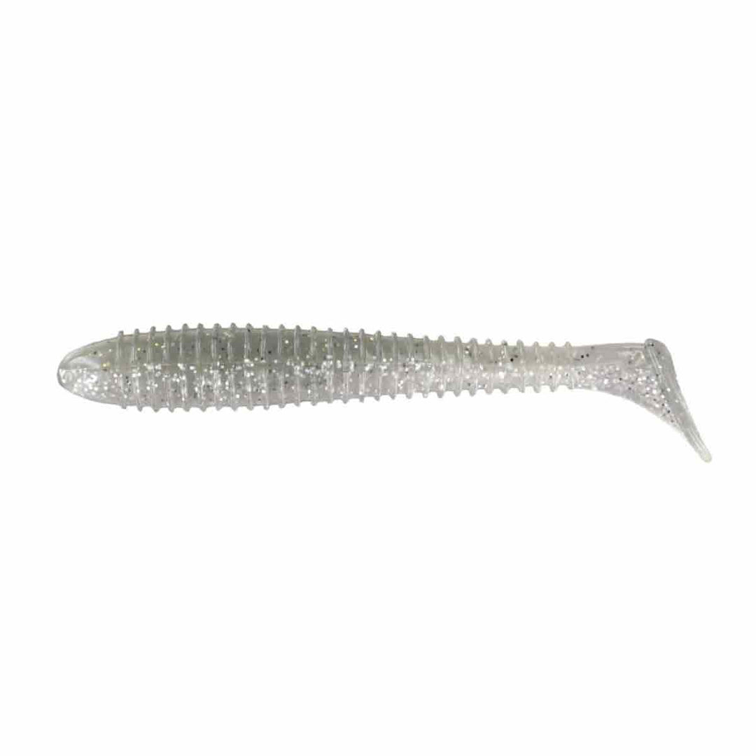 Big Bite Baits Pro Swimmer – soft plastic paddle tail swimbait with ribbed body and boot tail