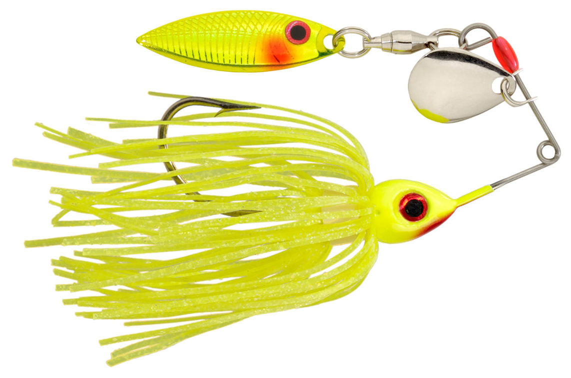 Red Eye Mini-King Spinnerbait_Chartreuse