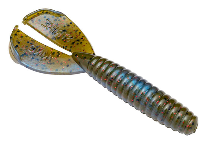 Rage Twin Tail Menace Grub_Blue Craw Red Flake*