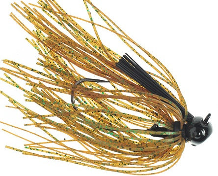 Paca Bug Football Jig_Rootbeer Pepper Green