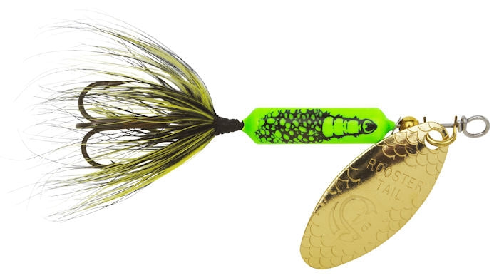 Original Rooster Tail_Green Caddis