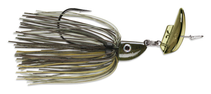Shuddering Bait Bladed Jig_Green Pumpkin*