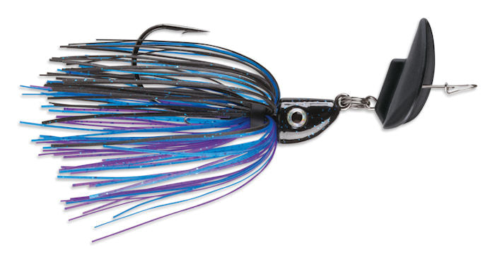 Shuddering Bait Bladed Jig_Black Blue Purple*