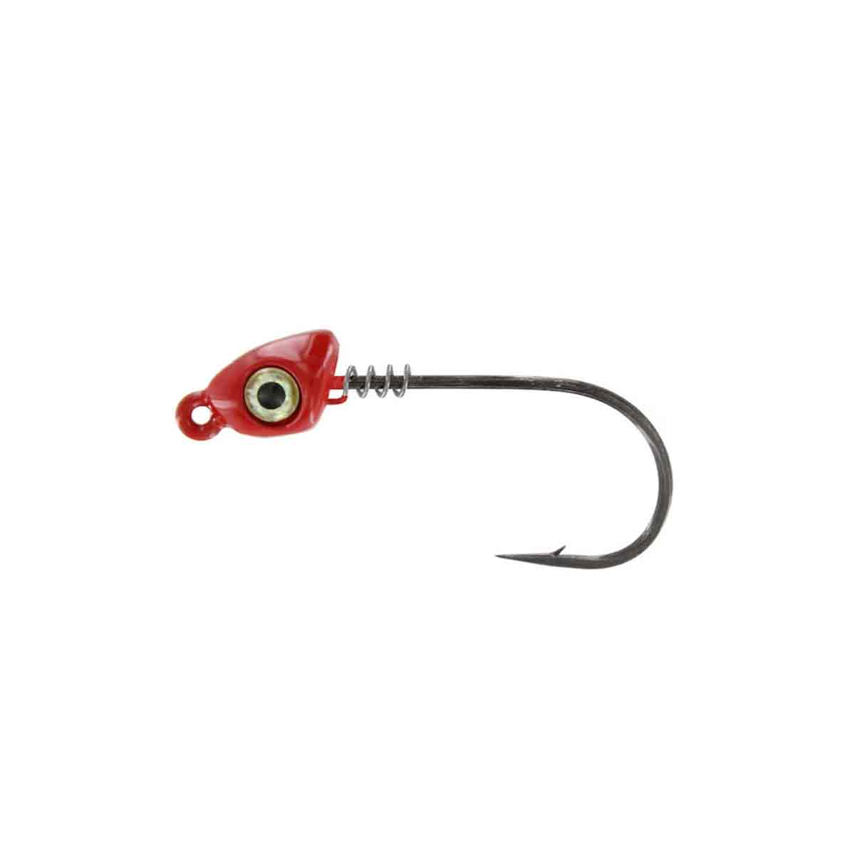 Spring Lock Jig Head_Red