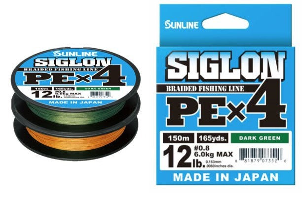 Sunline Siglon PEx4 Braided Line – Fishermans Central