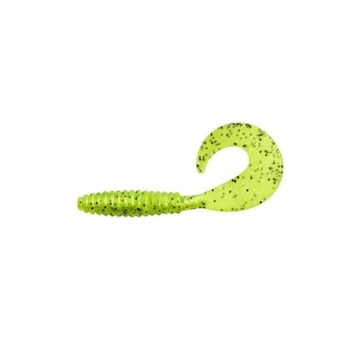 Swim'N Grub_Pearl Chartreuse Black Flake