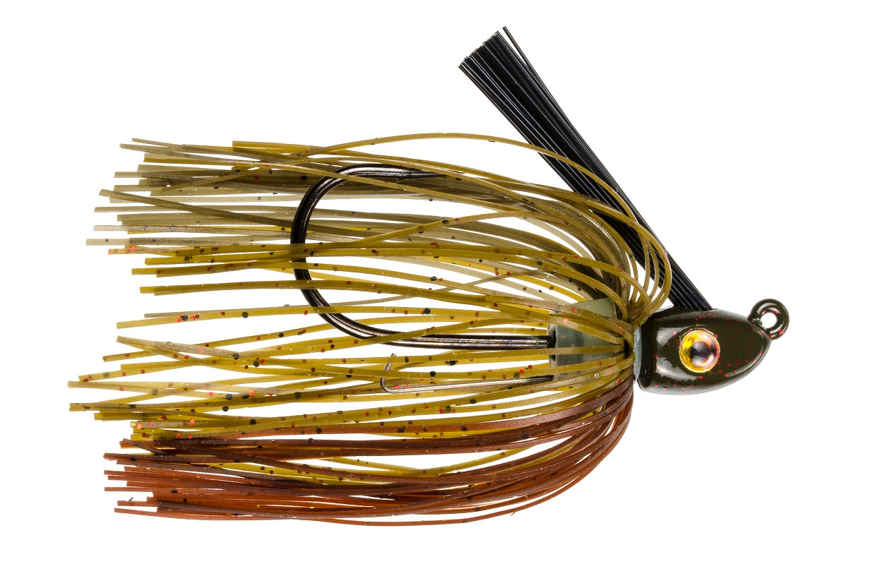 Tour Grade Swimming Jig_Green Pumpkin