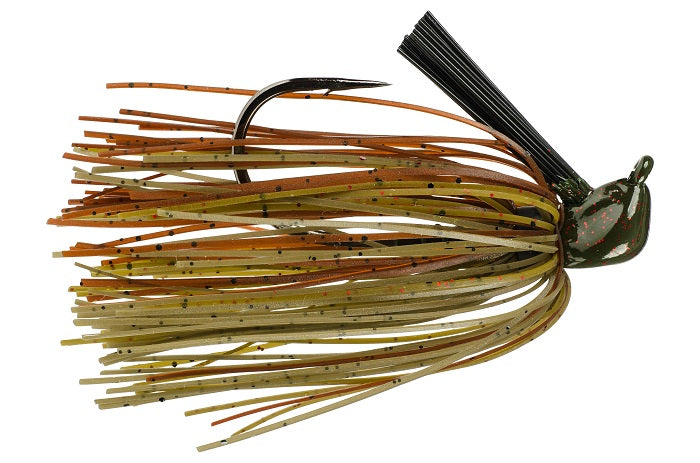 Tour Grade Skipping Jig_Green Pumpkin Craw