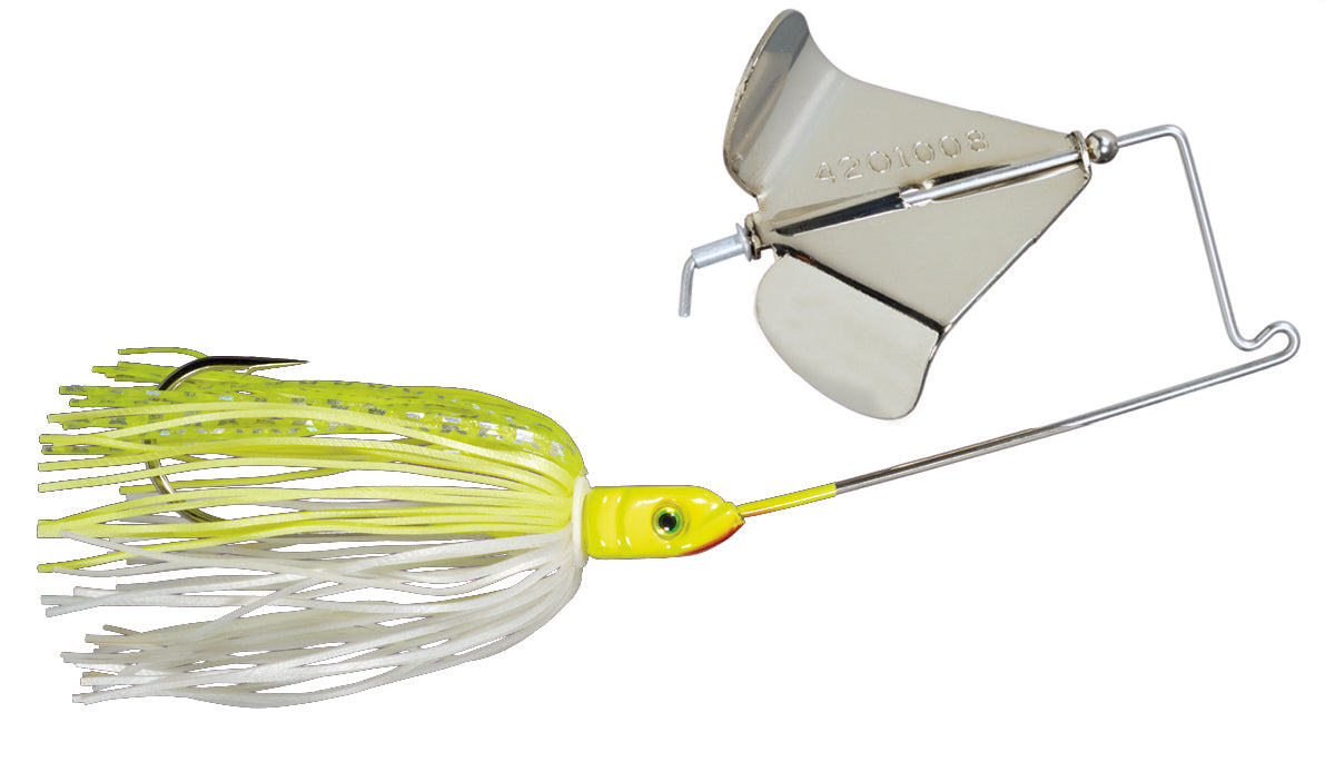 Tour Grade Buzzbait_Chartreuse White