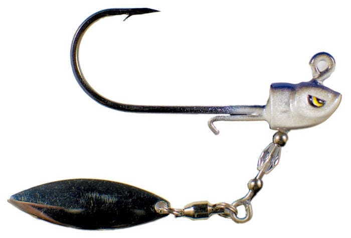 Tungsten Trokar Thunder Spin_Albino Shad