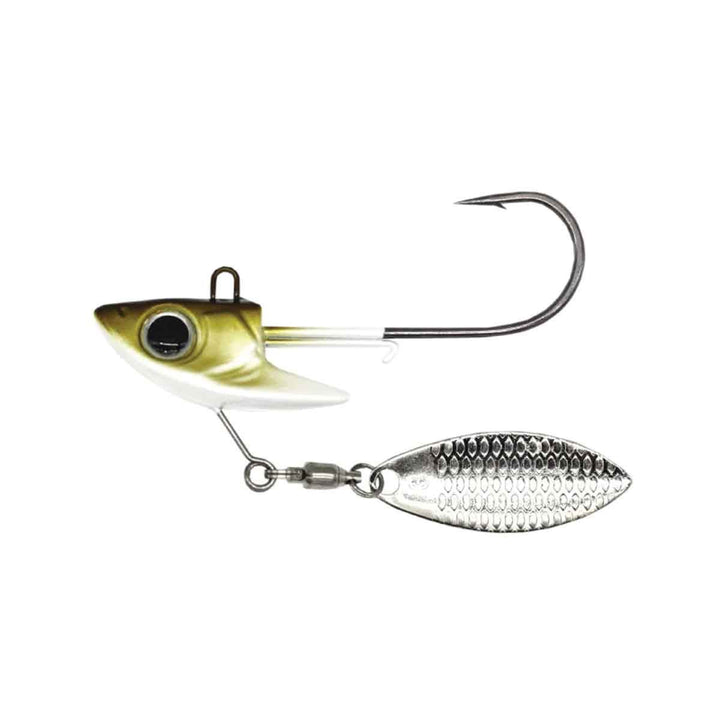 Damiki Underspin – Jighead with Flashing Blade for Suspended Bass and Finesse Swimbaits