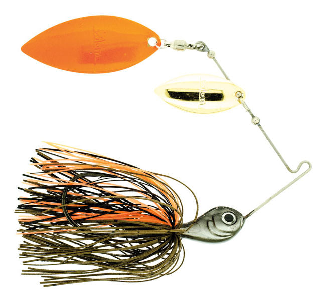 Venator Dbl Willow Spinnerbait_Mud Vein