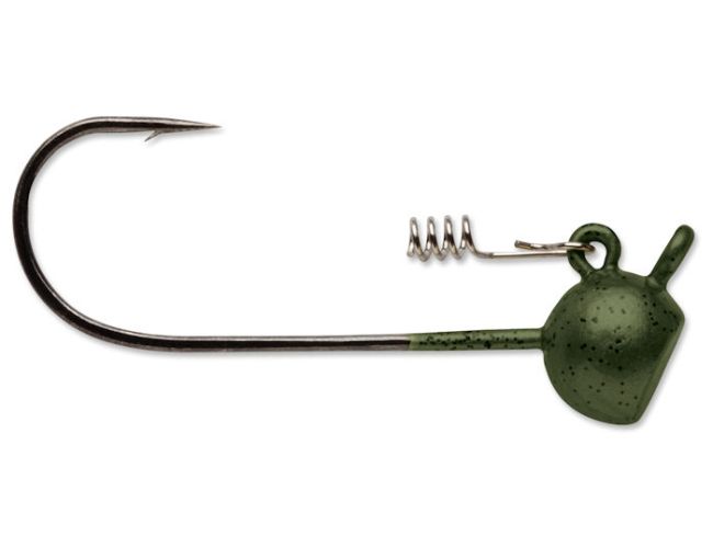 Stand Up Shaky Head Jig_Green Pumpkin