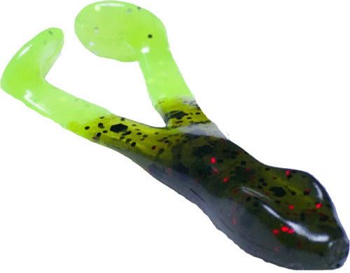 Ribbit Runt Frog_Watermelon Red Flk/Chart Silver Flake