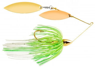 DW Spinnerbait GF_White Lime Chartreuse