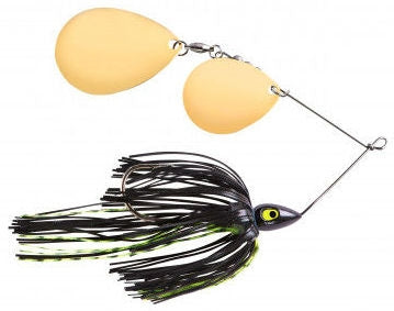 Wake Bait Spinnerbait_Black Chartreuse