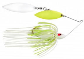 DW Painted SE Spinnerbait_White Chartreuse