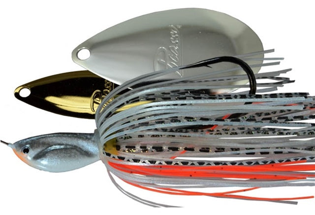 W/I Inviz-Wire Spinnerbait_White Shad - Gold/Nickel