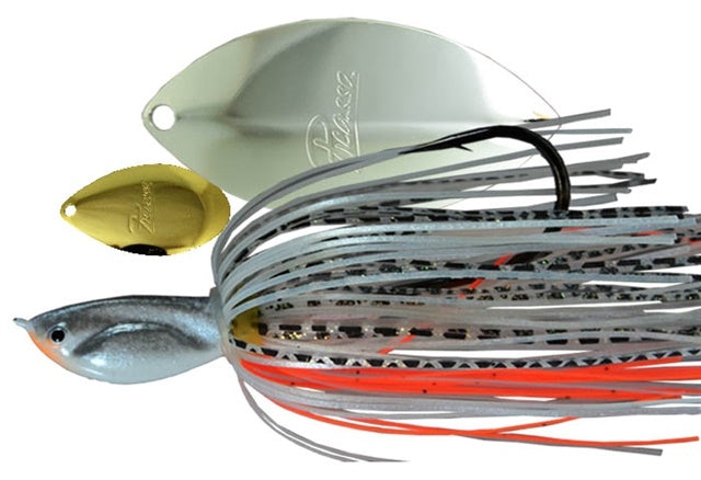 Thunder Willow Spinnerbait_White Shad - Gold/Nickel*