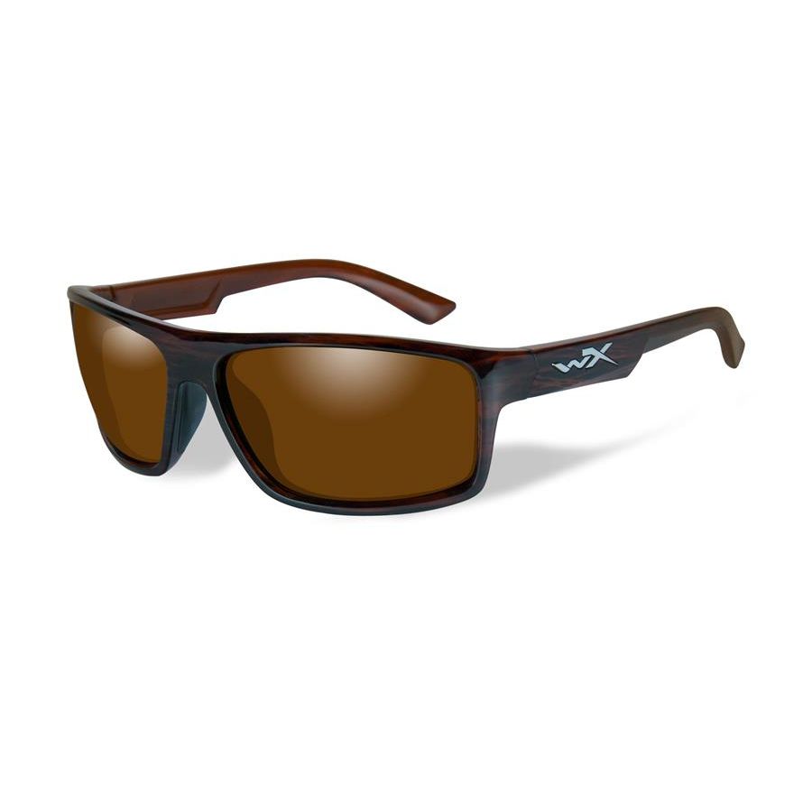 Wiley X Peak Gloss Layered Tortoise Sunglasses