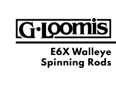 G. Loomis E6X Walleye Spinning Rods