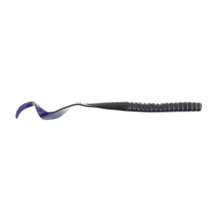 10" Power Worm_Black Grape