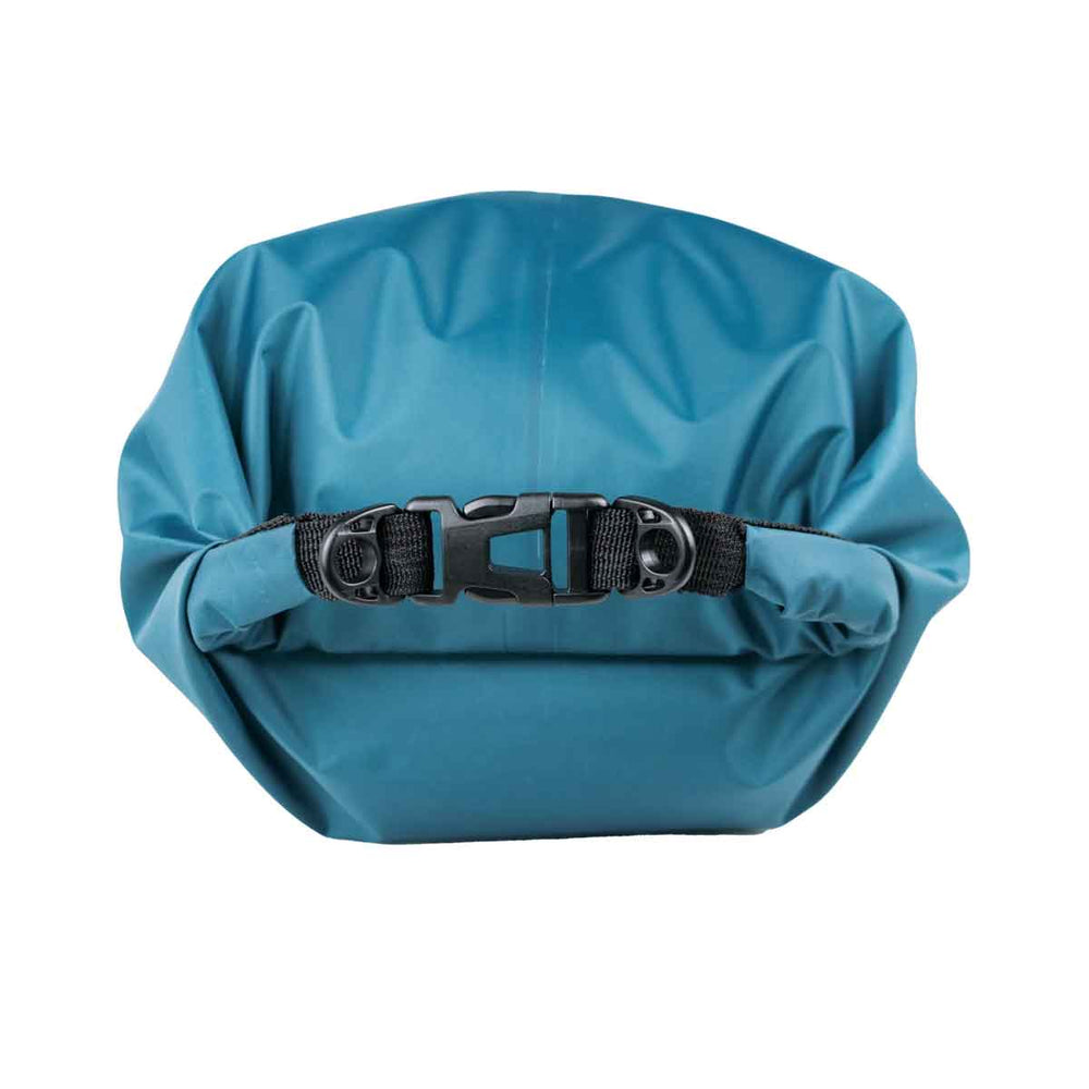 Waterproof dry bag with roll-top closure for outdoor use