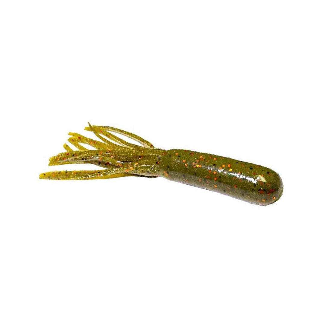3.7" Stupid Tube_Green Pumpkin/Orange