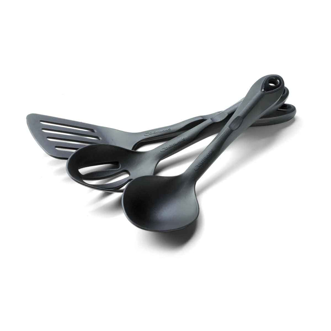 Coghlan’s 3-Piece Nylon Utensil Set including slotted spoon, spoon, and spatula
