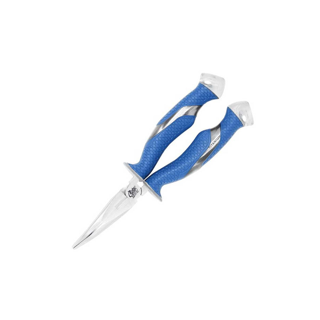 Cuda Titanium Bent Nose Pliers corrosion-resistant fishing tool