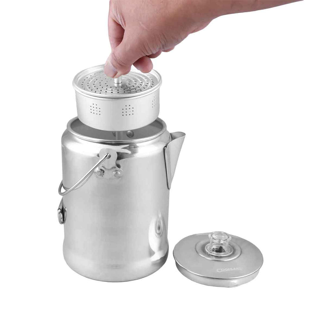 Coghlans 9 Cup Aluminum Coffee Pot