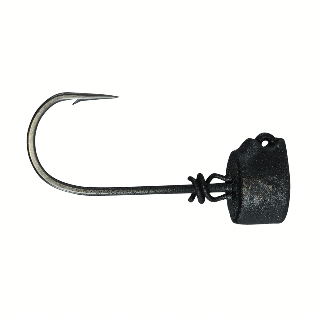 5 fish lures ultimate ned head A-Tak Jig Head Matte Black / 1/16oz 1 / 3A Z519 4 Lure and Jig Its oversized stainless Size:10LB 0.14mm (4 Strands)-328 Yds