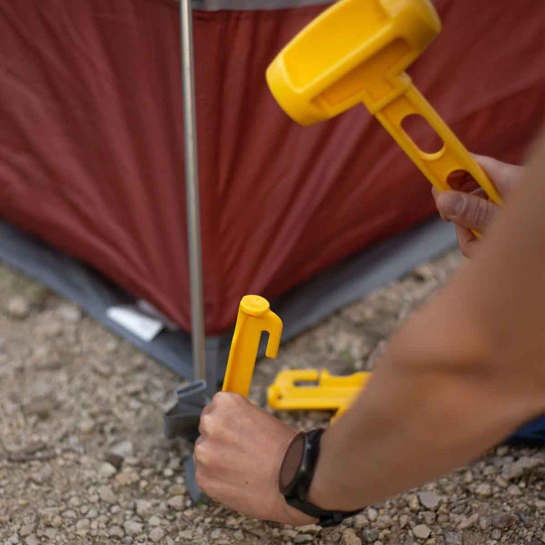 9" ABS Tent Pegs -- 6/pkg
