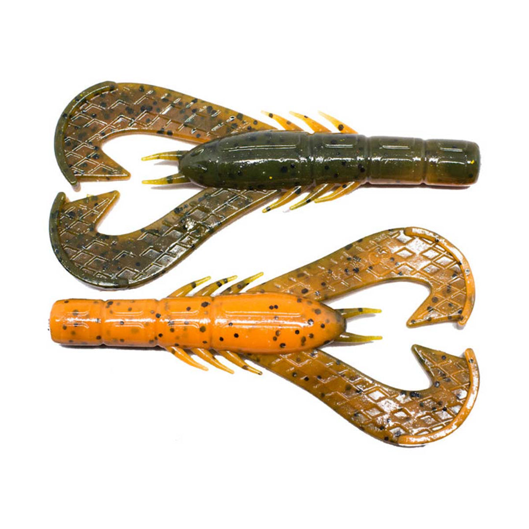 Googan Baits Krackin’ Craw – Soft Plastic Crawfish Lure for Bass Fishing