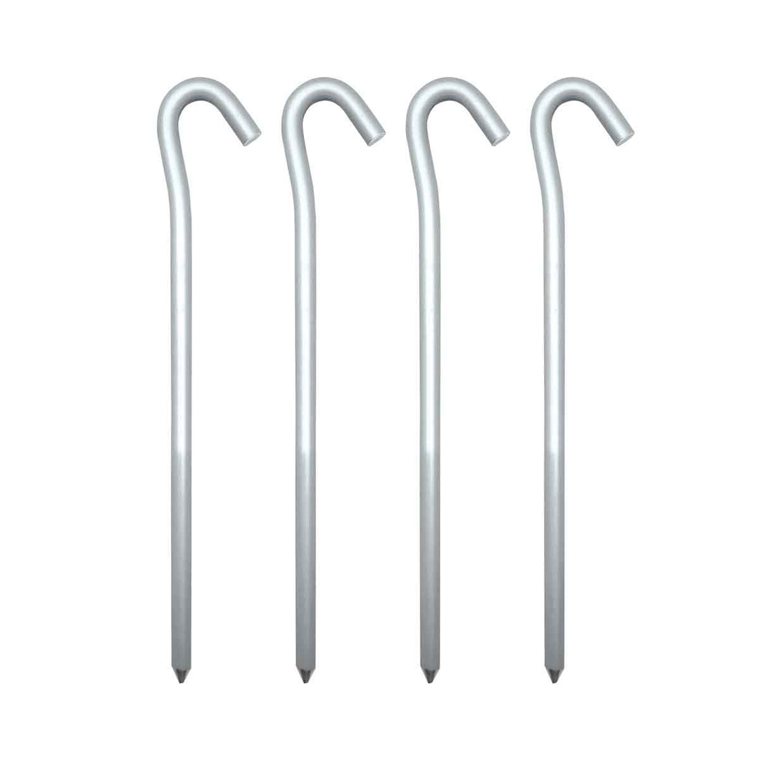 Aluminum Tent Pegs -- 4/pkg