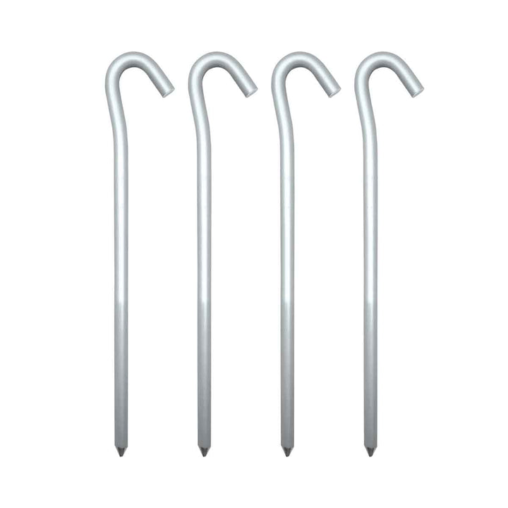 Aluminum Tent Pegs -- 4/pkg