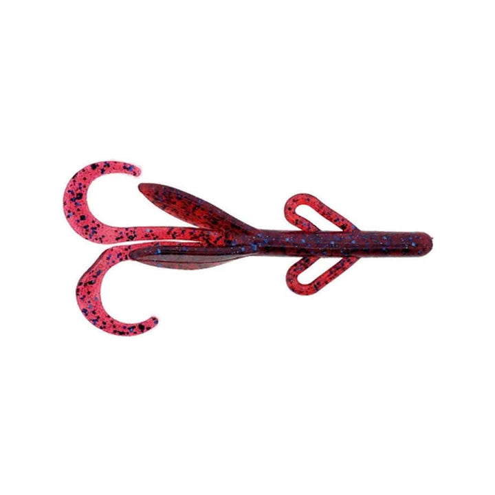 Zoom Baby Brush Hog plum 4 inch creature bait